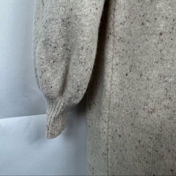 Madewell Oatmeal Sift Wool Sweater Dress - Picture 11 of 16
